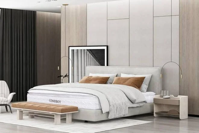 静音之夜透气之选！康姿百德公司豪华磁性床垫打造完美睡眠空间