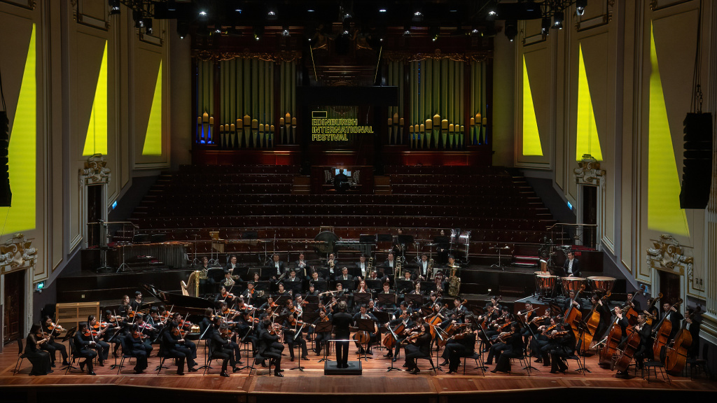 在世界艺术平台发出中国声音,国家大剧院管弦乐团首秀爱丁堡