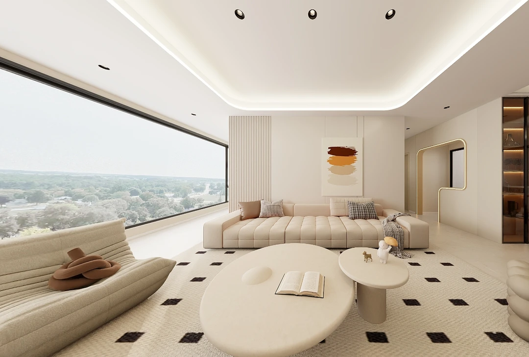 简约风三居室,理想中的温馨家